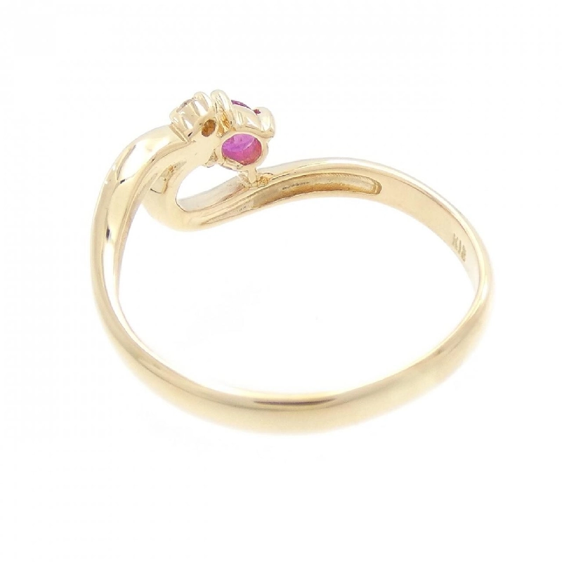 Nhẫn Ruby K18PG 667649