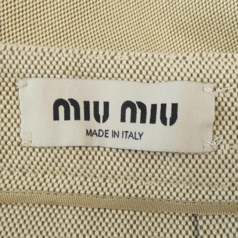 ミュウミュウ MIU MIU MIU MIU ロゴ MG2198 SOOO 14Z3 スカート 647937