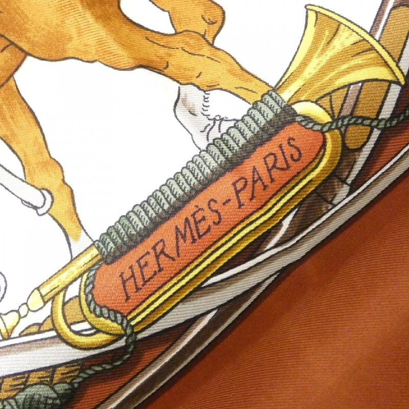 Khăn quàng cổ HERMES MARINE ET CAVALERIE - Hàng hiệu Authentic 807325