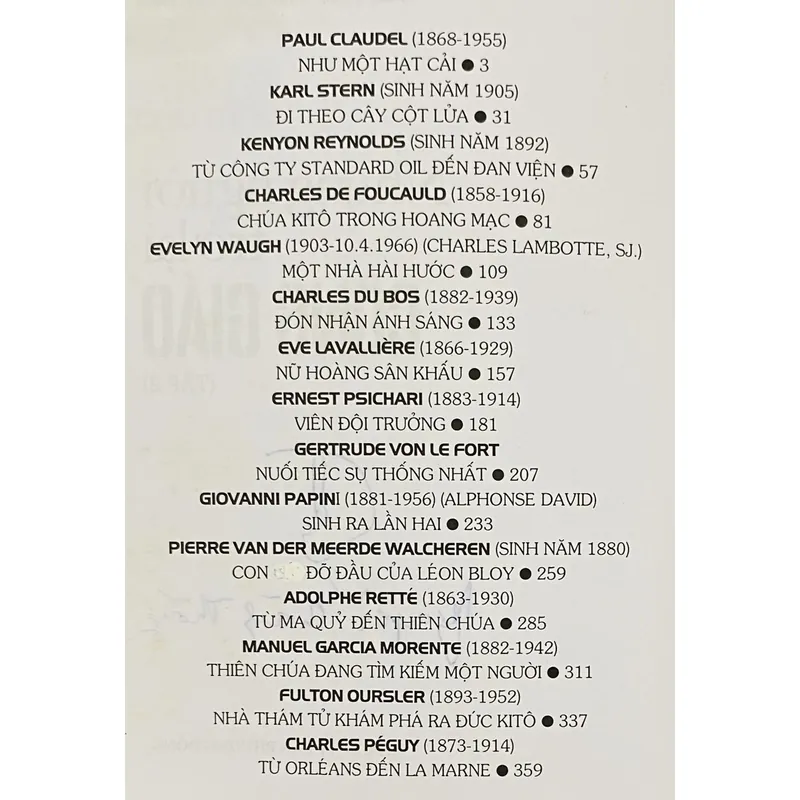 Những người trở lại Công giáo - Nguyễn Thành Thống 692636