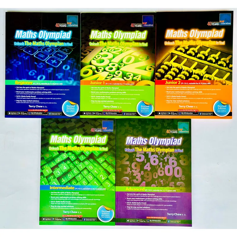 Math Olympiad (Sách nhập) - Bộ 5 quyển 759622