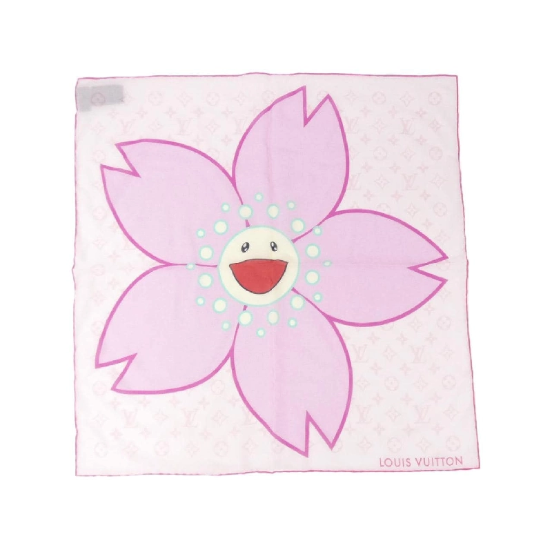 Khăn choàng Louis Vuitton Monogram Cherry Blossom (LV x TM) 55cm M96088 625347
