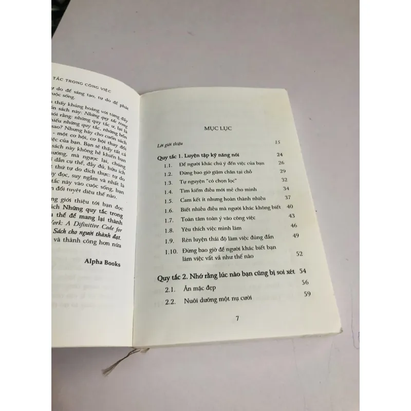 NHỮNG QUY TẮC TRONG CÔNG VIỆC  693603