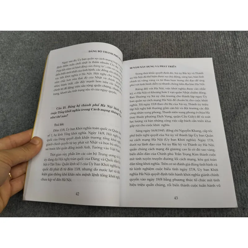 ĐẢNG BỘ THÀNH PHỐ HÀ NỘI 90 NĂM XÂY DỰNG VÀ PHÁT TRIỂN 993183