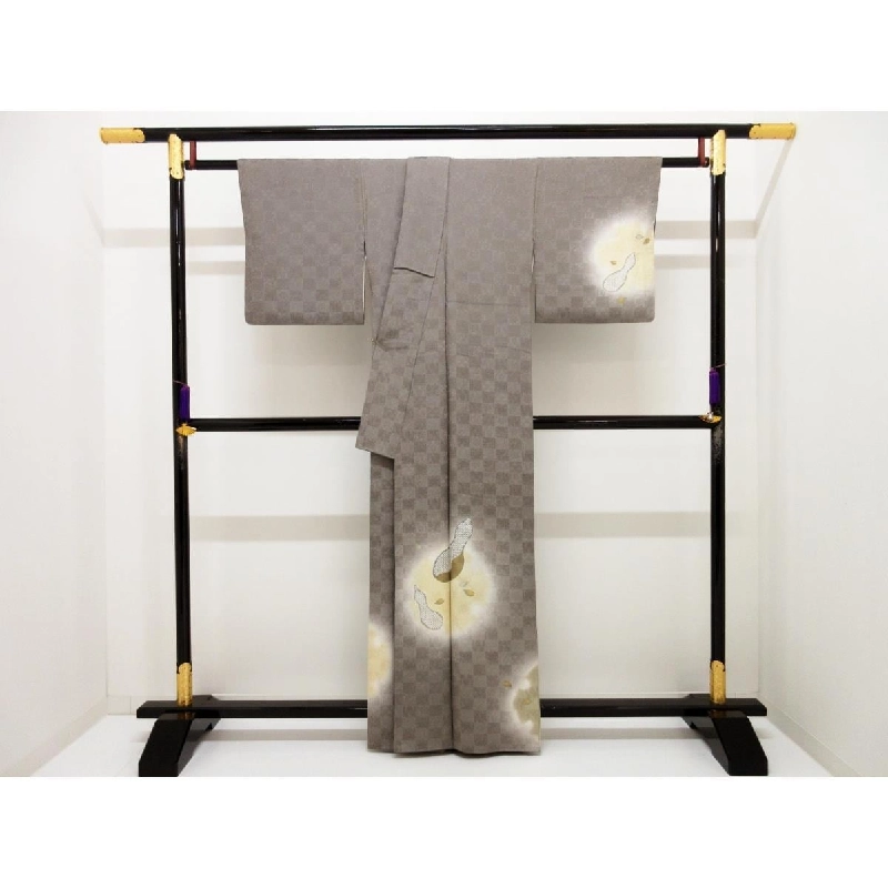 Áo khoác thăm viếng chế tác vàng Yūzen - Kích thước S 875142