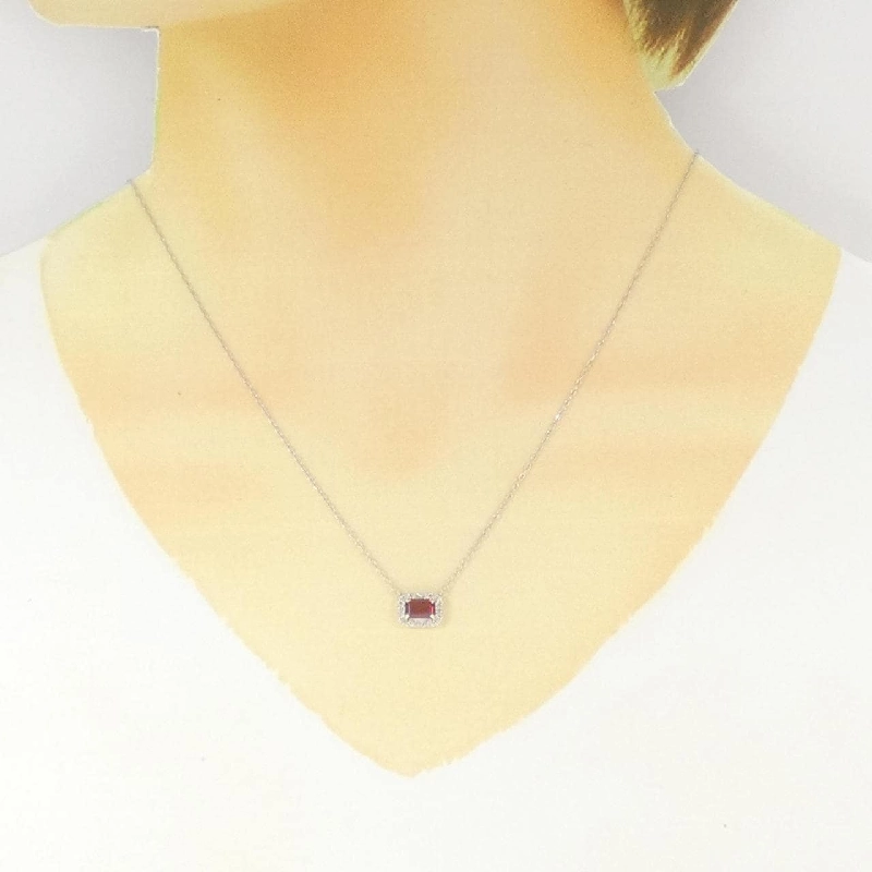 PT Garnet Necklace 0.66CT - Hàng hiệu Authentic 863856