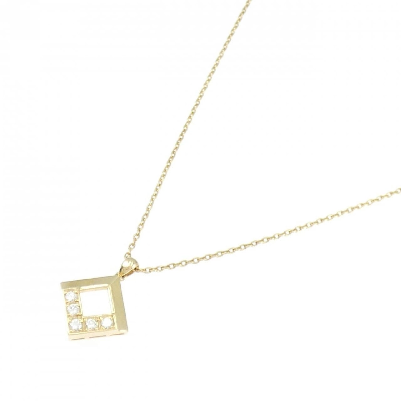 K18YG Dây chuyền kim cương 0.13CT - Hàng hiệu Authentic 862751