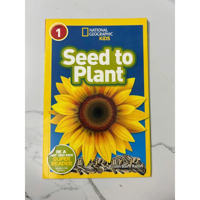 Seed to Plant – Kristin Baird Rattini (Level 1: Starting to Read) 1021448