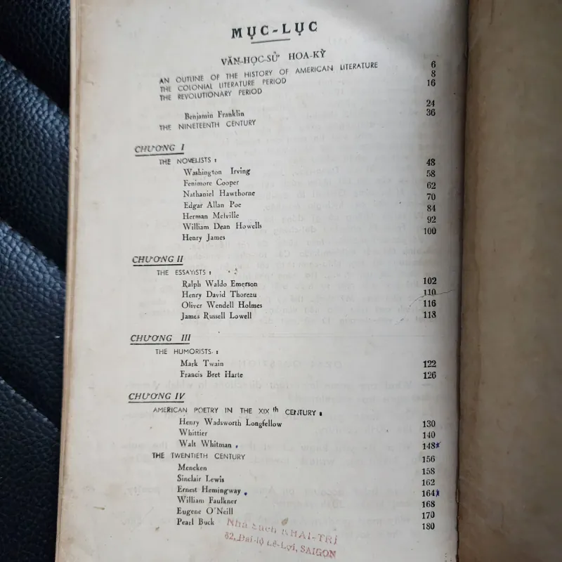 Đại cương văn học sử Mỹ | Đắc sơn | 1961 930009