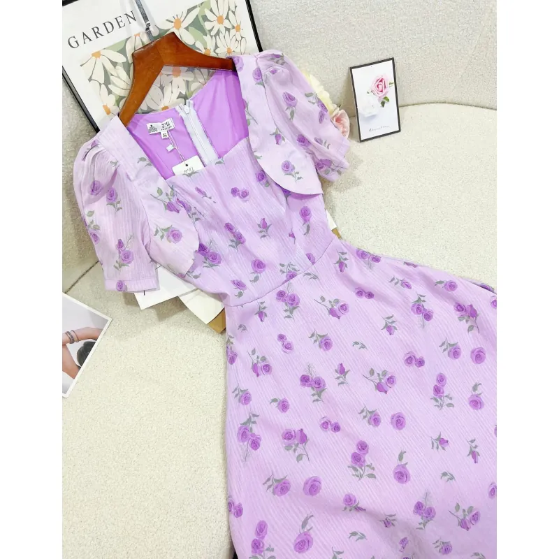 Trang phục công sở vest nữ tay dài màu xám kẻ sọc nhạt 715976