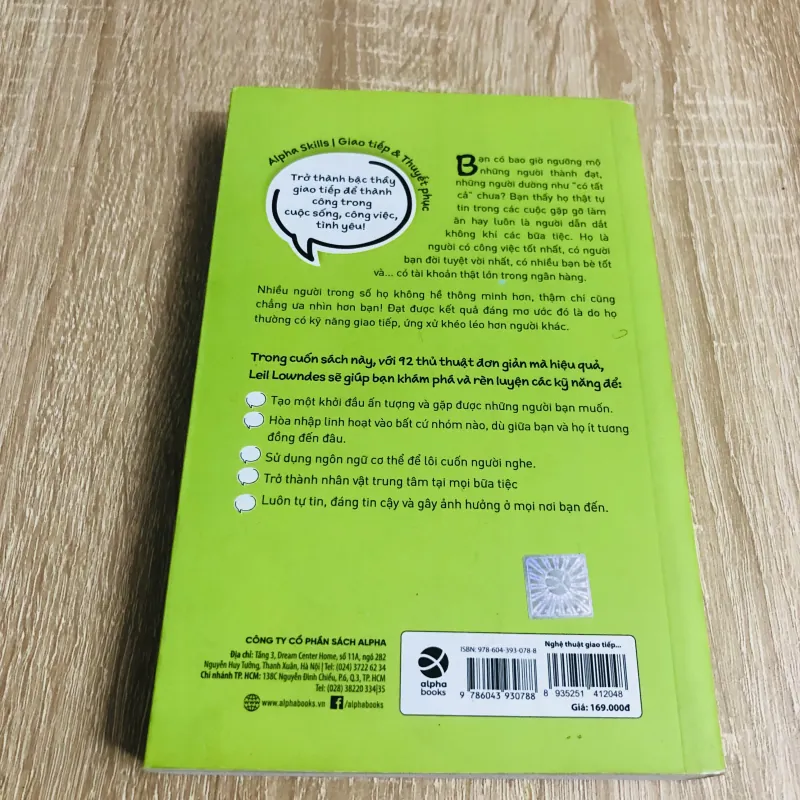 NGHỆ THUẬT GIAO TIẾP ĐỂ THÀNH CÔNG  929268