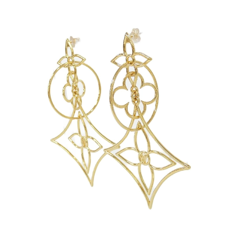 Bông tai Louis Vuitton Buckle Dreyfus Pendant LV Twiggy M00952 - Hàng hiệu Chính hãng 807375