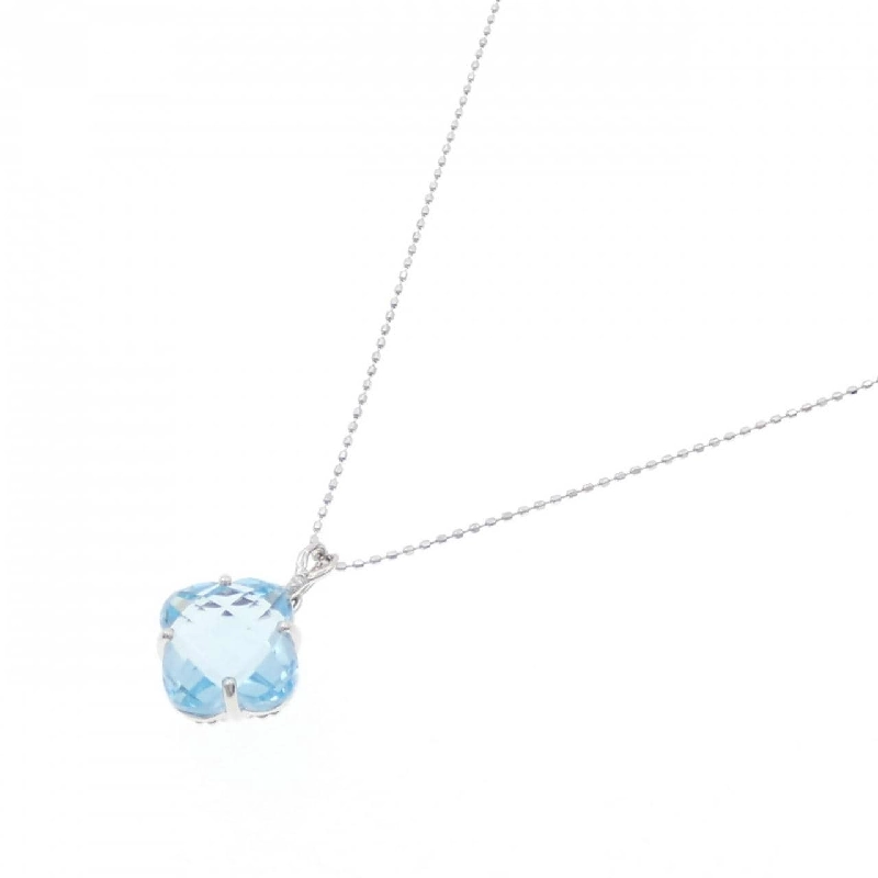 K10WG Blue Topaz Necklace - Hàng hiệu Authentic 860482
