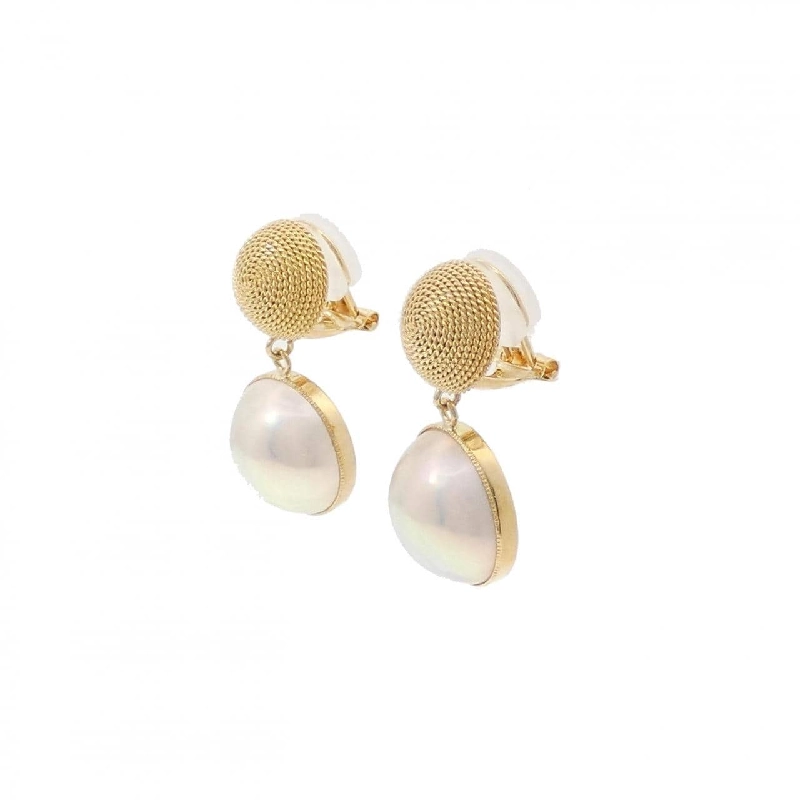 K18YG Mabe Pearl Bông tai - Hàng hiệu Chính hãng 873455