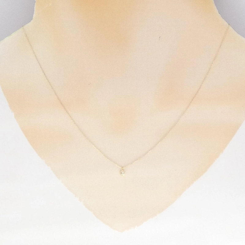 K18YG Dây chuyền kim cương 0.10CT - Hàng hiệu Chính hãng 857690