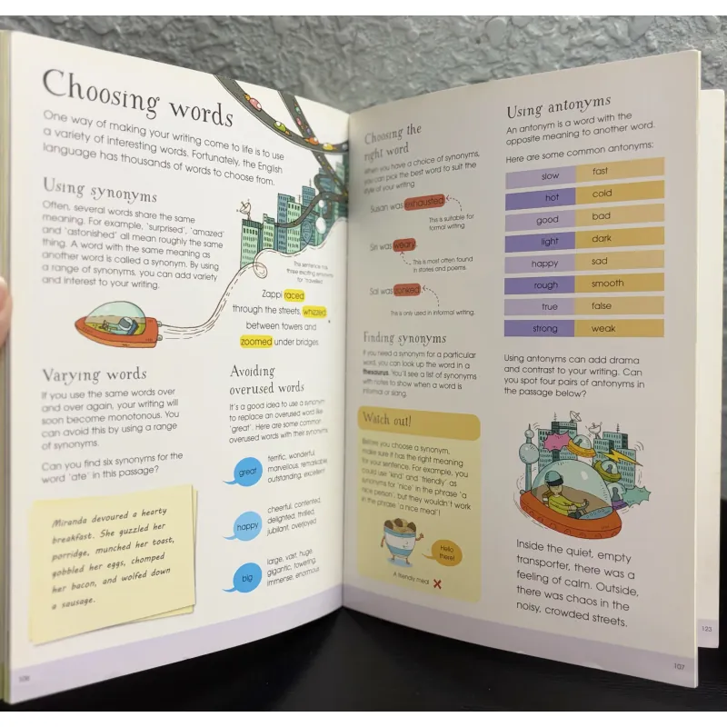 Usborne Junior Illustrated Grammar and Punctuation 974375