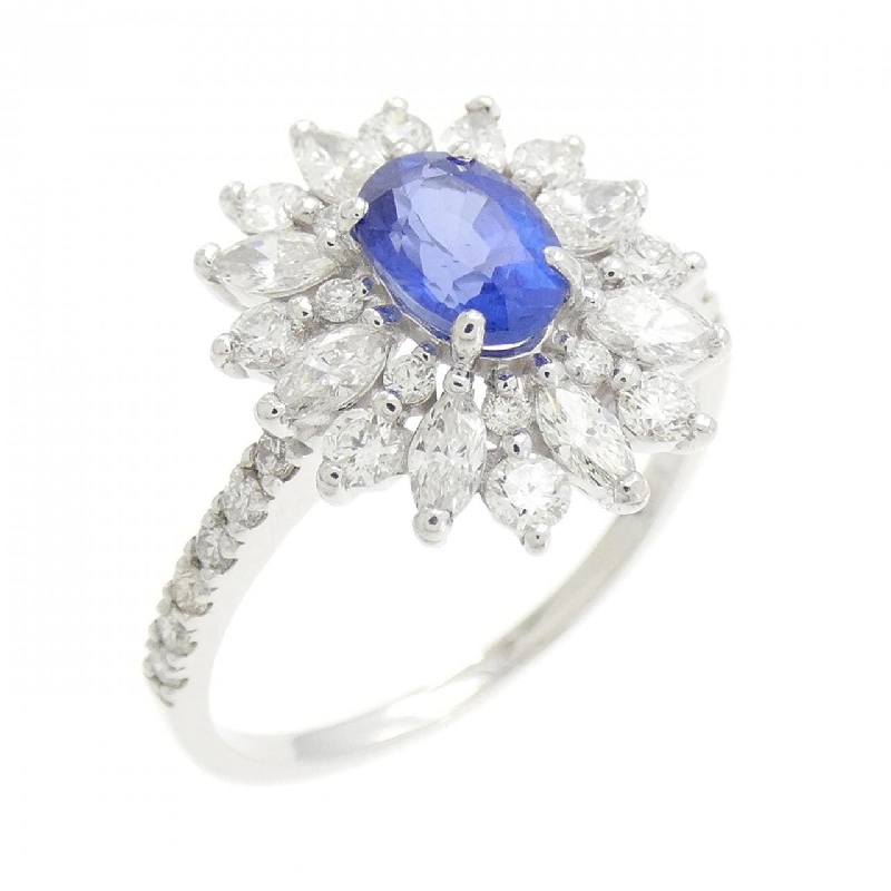 Nhẫn Sapphire K18WG 0.58CT - Hàng hiệu Chính hãng 856144
