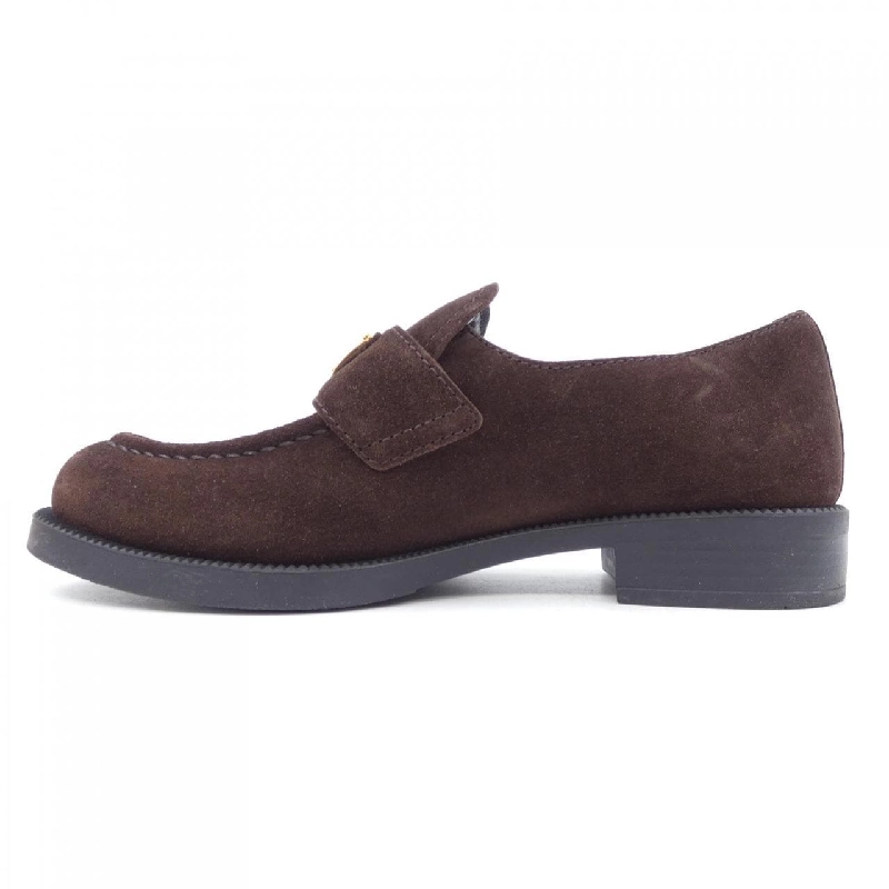 Giày lười da lộn PRADA với logo tam giác 1D329N - Hàng hiệu Authentic 829487