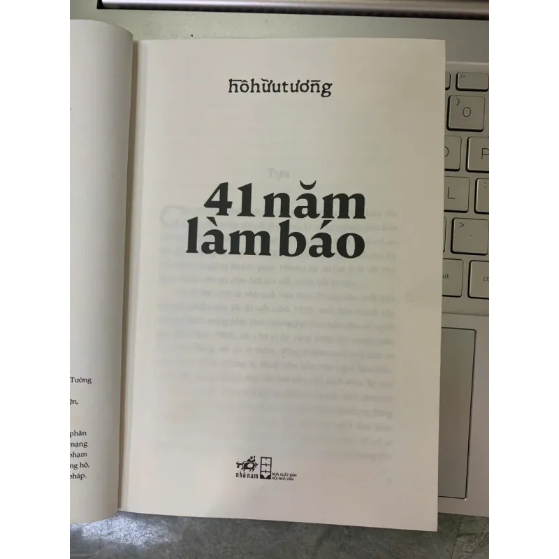 41 NĂM LÀM BÁO - HỒ HỮU TƯỜNG 737048