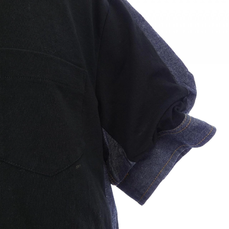 SACAI DUNGAREE COTTON JERSEY 25-08267 Áo - Hàng hiệu Chính hãng 822041