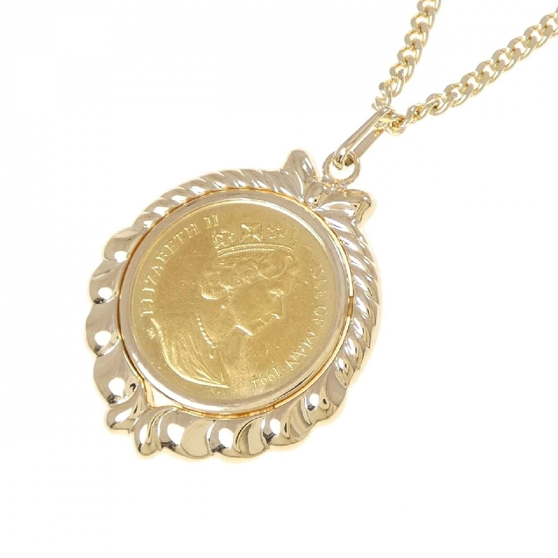 K18YG(枠)/K18YG Dây chuyền đồng xu - Hàng hiệu Authentic 861583