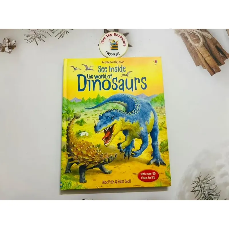 Sách See Inside the world of Dinosaurs 756905