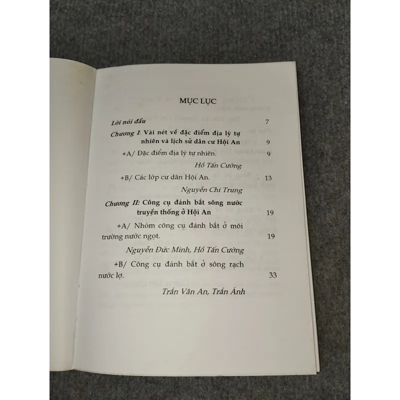 CÔNG CỤ ĐÁNH BẮT SÔNG NƯỚC TRUYỀN THỐNG Ở HỘI AN 727163