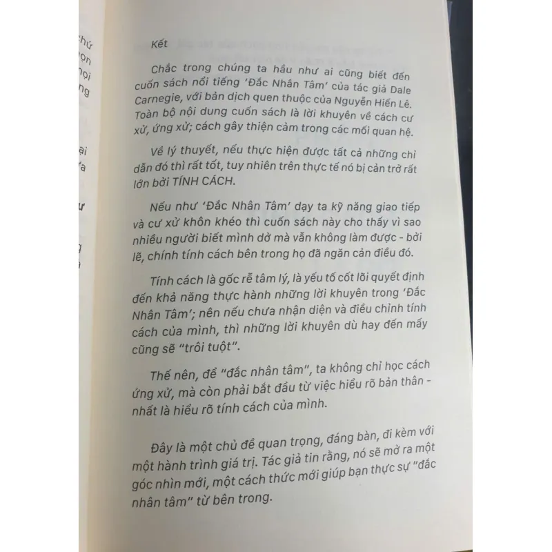 Sách Tính Cách Con Người - Happy An mới 90% 1009035