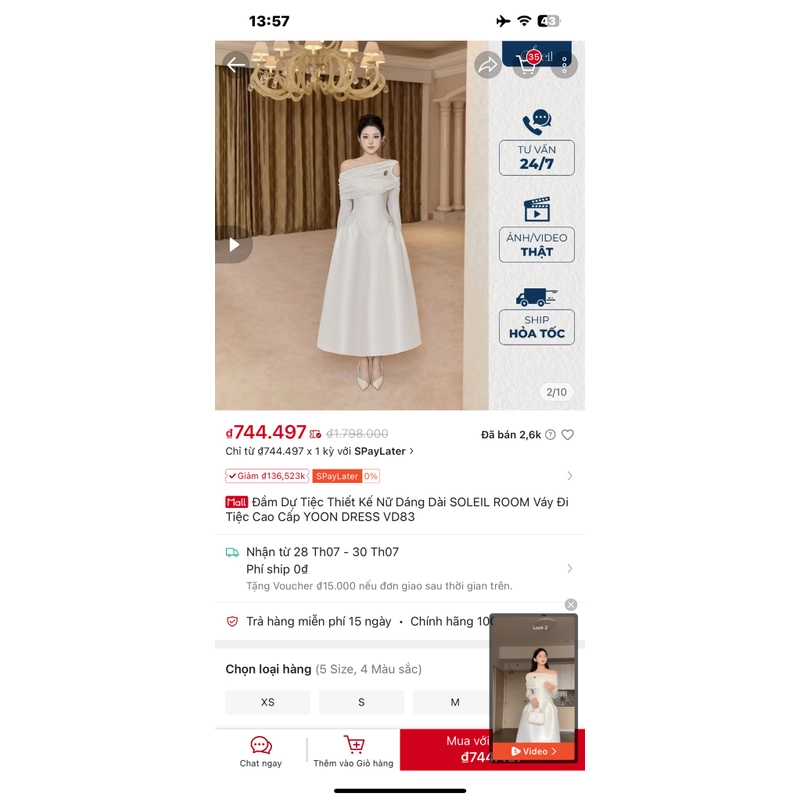 Đầm dự tiệc cưới 518742