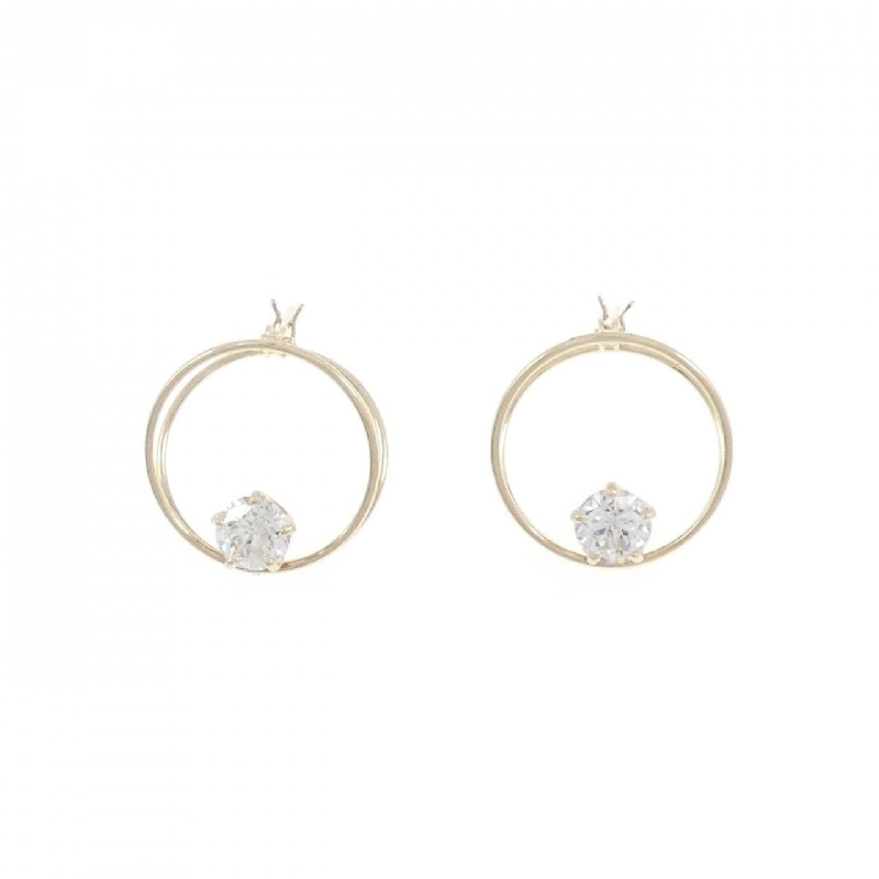 K10YG Bông tai Cubic - Hàng hiệu Chính hãng 875083