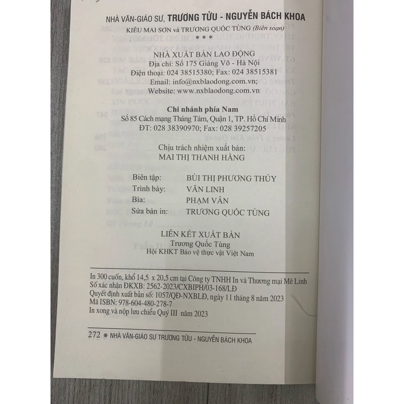 Nhà văn giáo sư Trương Tửu Nguyễn Bách Khoa. 3a3 552776