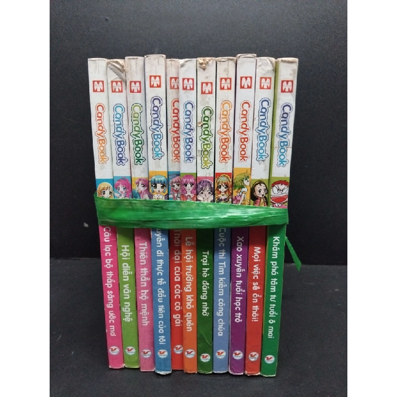 Bộ 11 tập Candy Book mới 80% ố vàng rách bìa HCM1008 TRUYỆN TRANH 199803