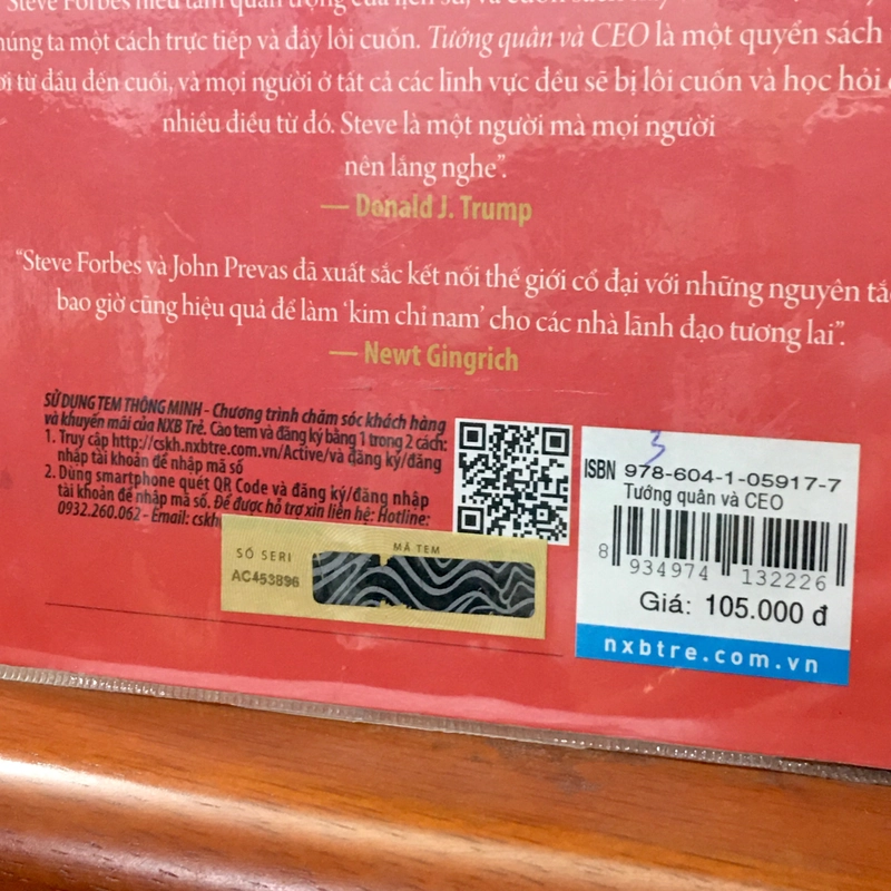 Tướng Quân Và CEO - Steve Forbes & John Prevas  495697
