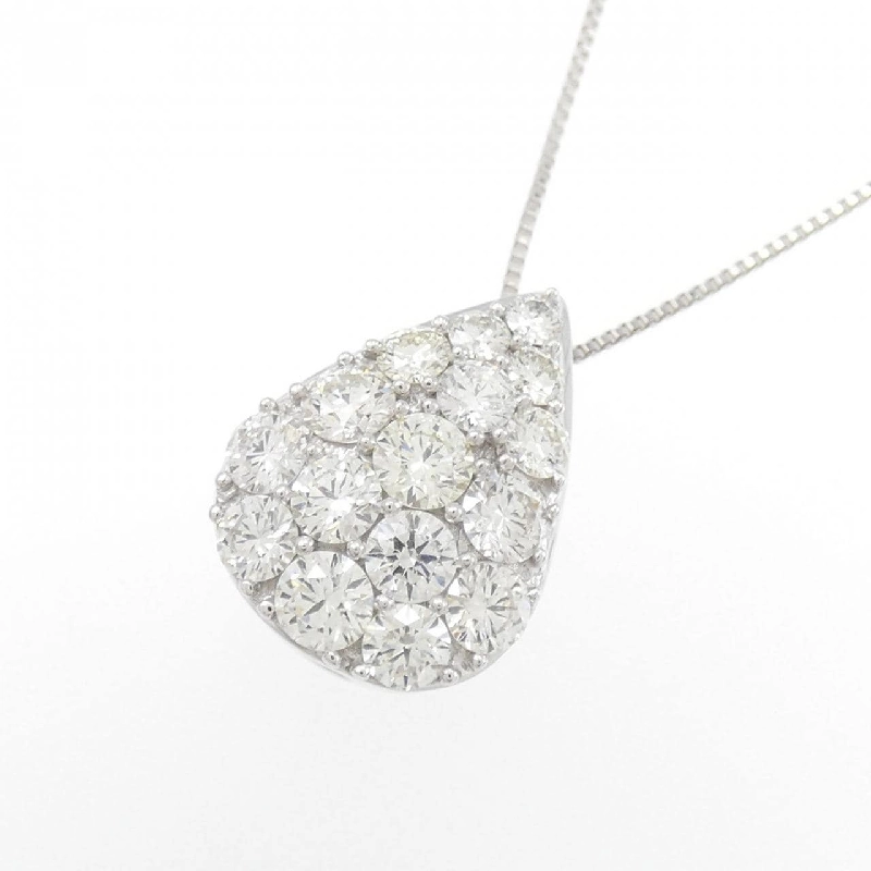 K18WG Dây chuyền kim cương 1.00CT - Hàng hiệu Chính hãng 863133