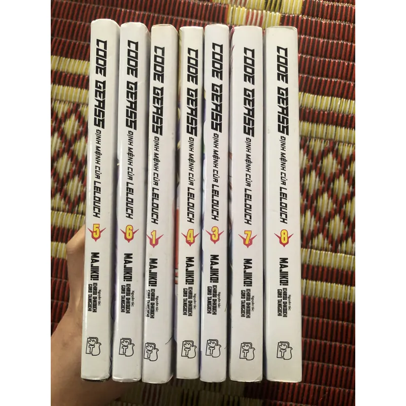 Code Geass Định mệnh của Lelouch - Combo 7c thiếu tập 2 là full bộ 693666