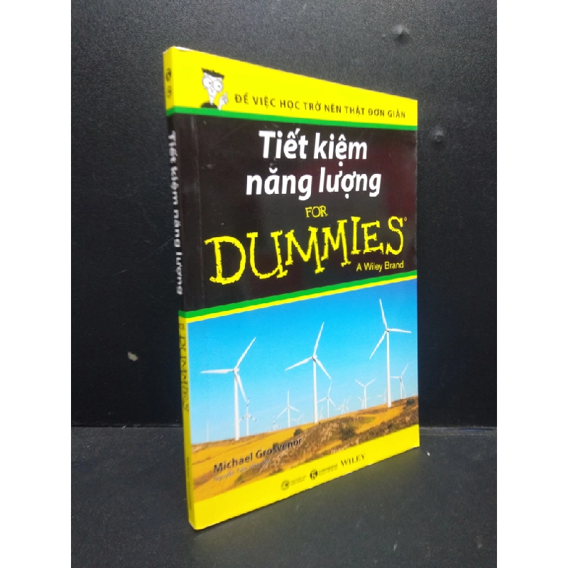 Tiết kiệm năng lượng for dummies a wiley brand Michael Grosvenor 2022 mới 95% bẩn nhẹ HCM.ASB0309 342162