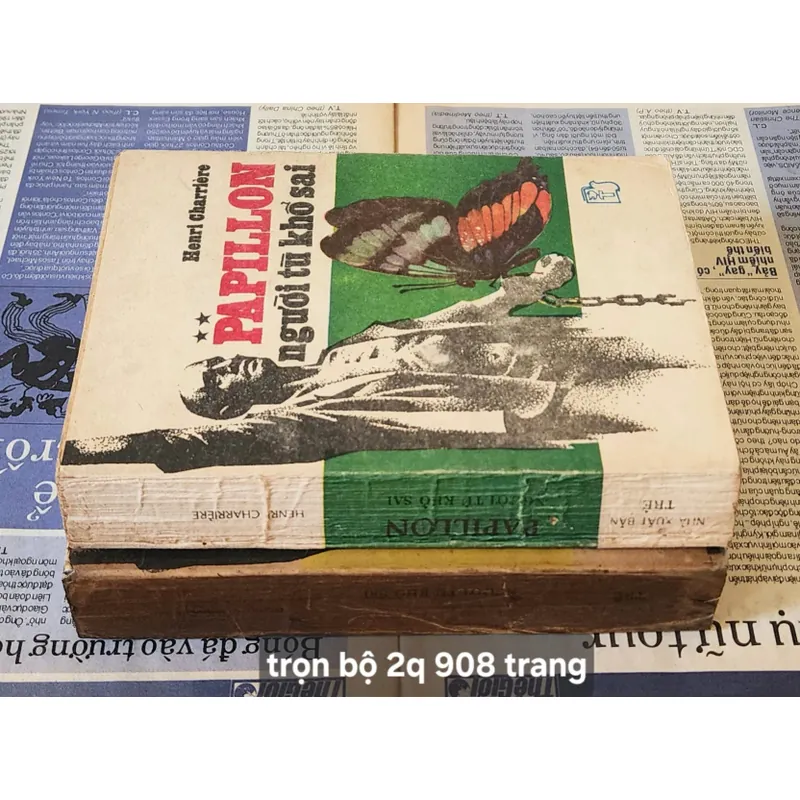 Tác phẩm kinh điển PAPILLON NGƯỜI TÙ KHỔ SAI (Trọn bộ 2 tập) 712181