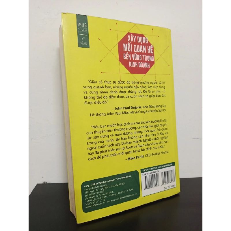 Super Connector - Xây Dựng Mối Quan Hệ Bền Vững Trong Kinh Doanh (2018) - Scott Gerber, Ryan Paugh Mới 80% HCM.ASB0602 68988