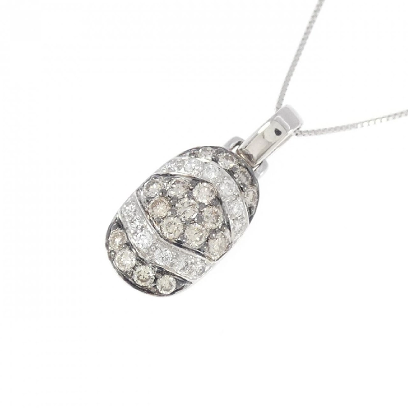 750WG/750BG/K18WG Dây chuyền kim cương - Hàng hiệu Authentic 863249