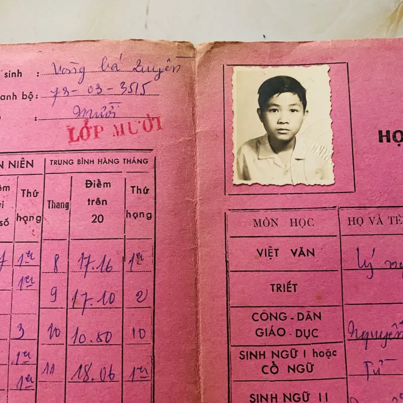 Bộ thành tích biểu xưa nam sinh Trung học tư thục Phan Sào Nam và Phan Chu Trinh Biên Hoà 1013154
