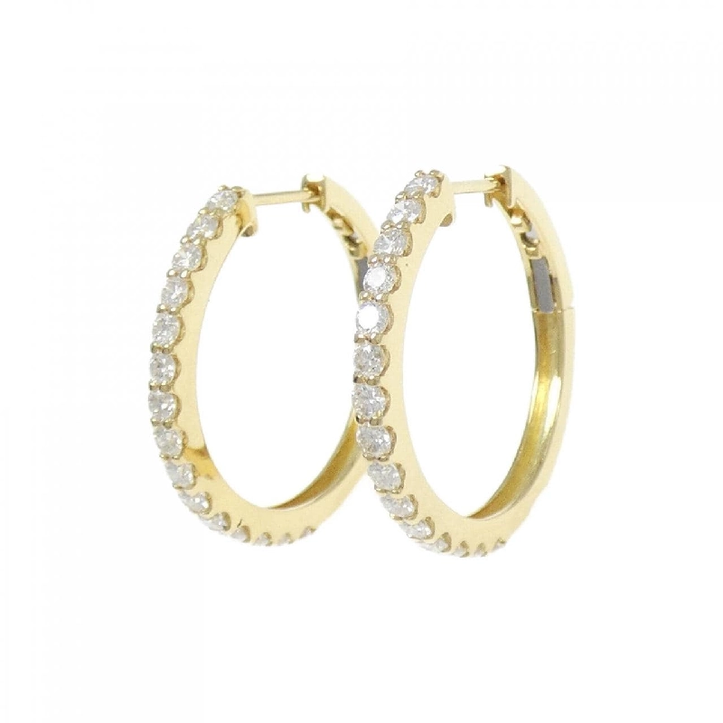 Bông tai kim cương K18YG 0.808CT - Hàng hiệu Chính hãng 871771