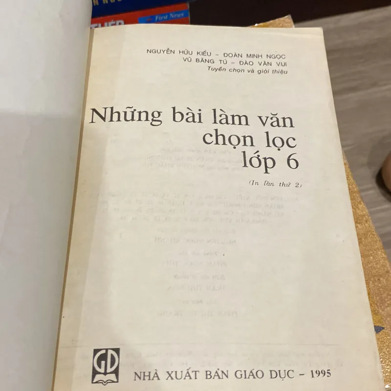 NHỮNG BÀI VĂN CHỌN LỌC LỚP 6 (XB 1995) 993975
