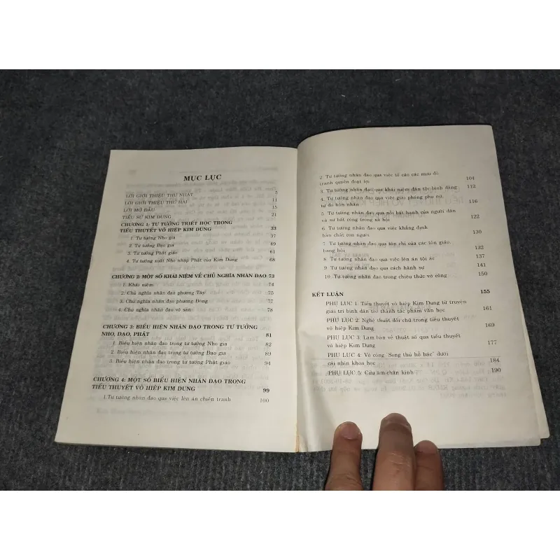 CHỦ NGHĨA NHÂN ĐẠO TRONG TIỂU THUYẾT VÕ HIỆP KIM DUNG 991076