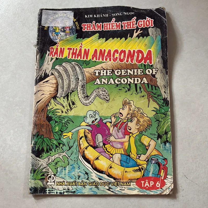 Bộ truyện tranh thám hiểm thế giới: Rắn thần Anaconda 738558