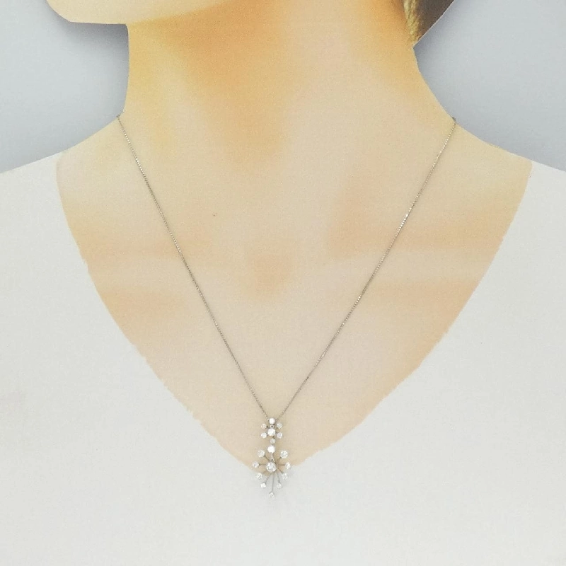 Dây chuyền kim cương PT900/PT850 0.65CT - Hàng hiệu Chính hãng 863882