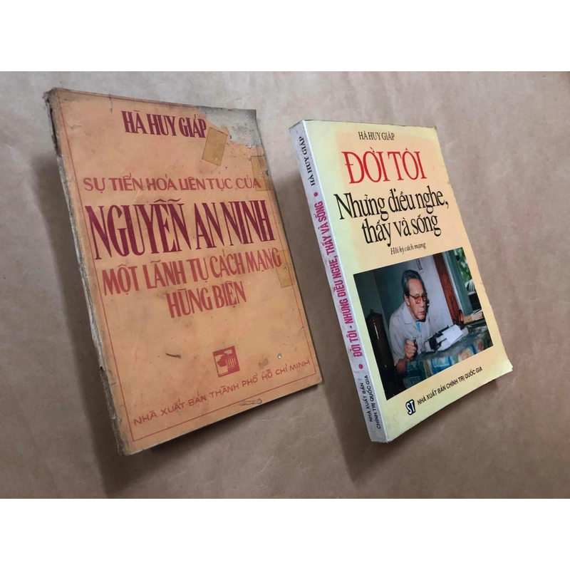 Lô sách Đời tôi - Những điều nghe, thấy và sống và Sự tiến hoá liên tục của Nguyễn An Ninh 305942