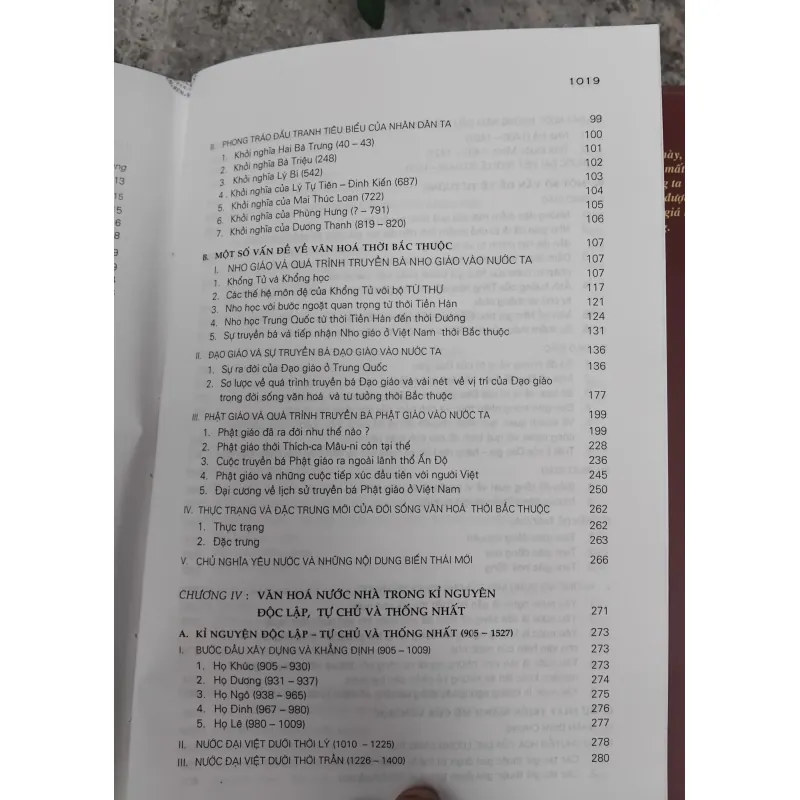 Tiến trình văn hóa Việt Nam từ khởi thủy đến thế kỷ XIX 1020969