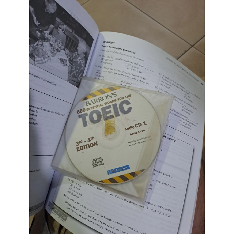 600 Essential words for the Toeic mới 80% ố 2013 có kèm CD HCM0308 HỌC NGOẠI NGỮ 523851