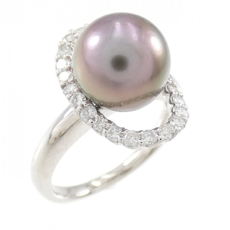 Nhẫn ngọc trai đen PT900 9.7mm 671904