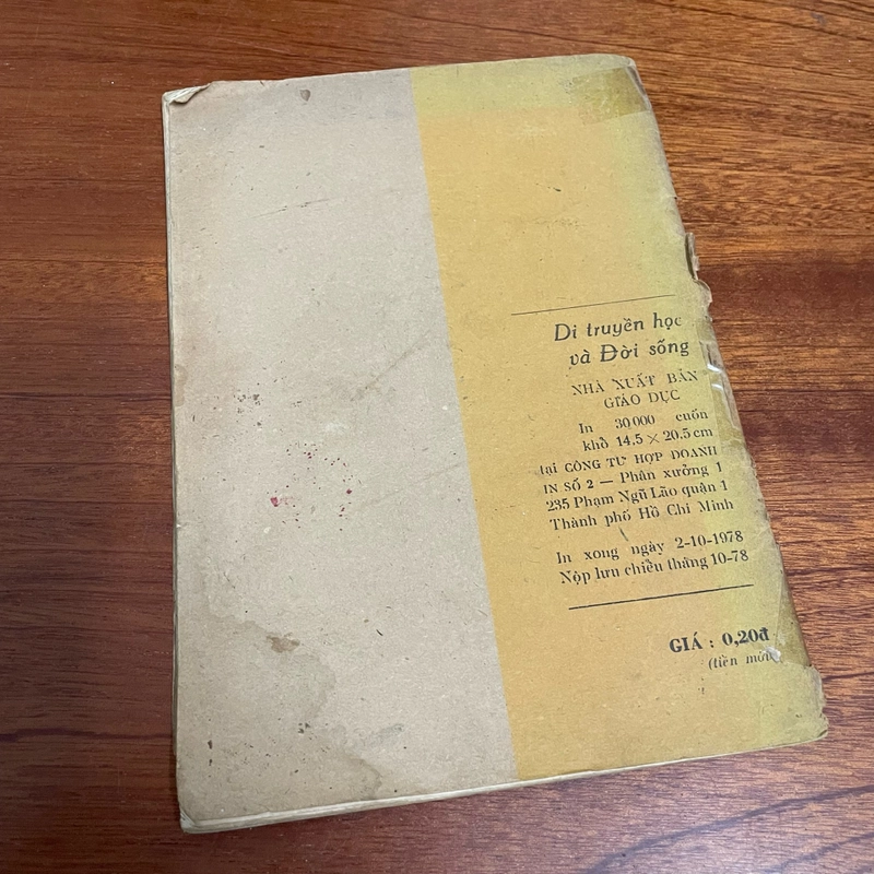 II Sách xưa: Di Truyền Học Và Đời Sống - Phan Cự Nhân - 1978 492991